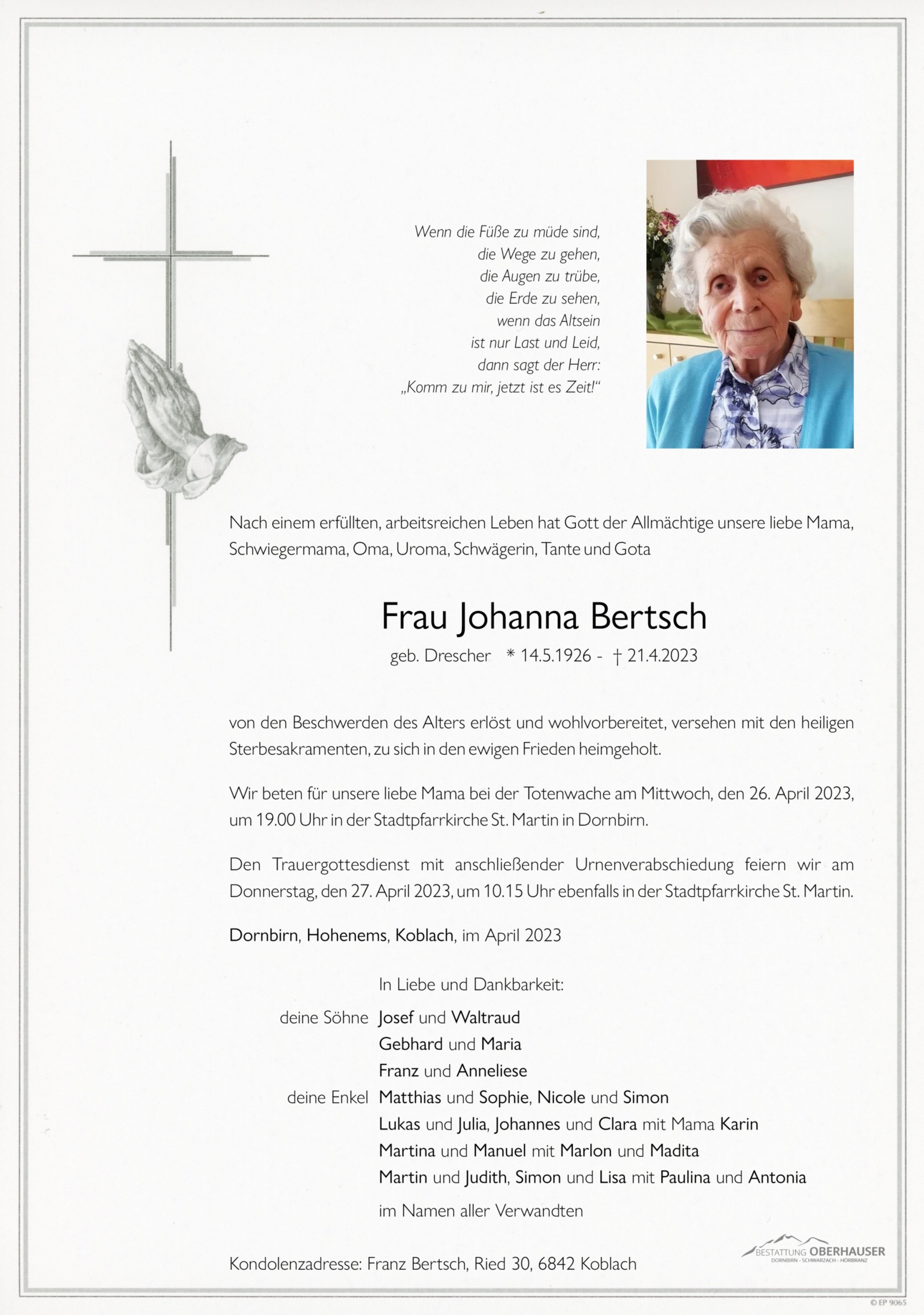 Johanna Bertsch
